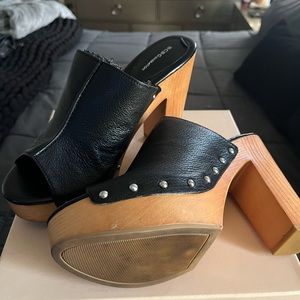 Women’s platform mules